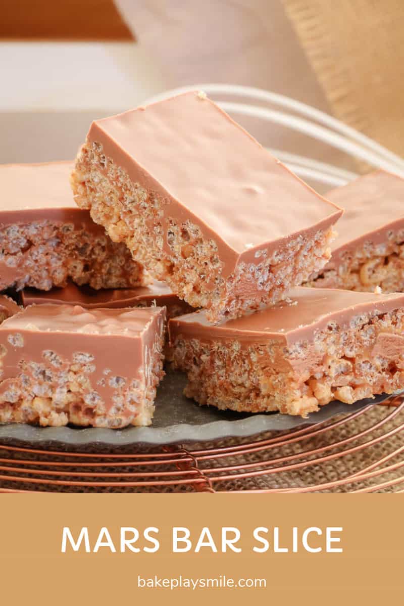 recipe mars bar slice