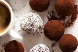 recipe of chocolate balls