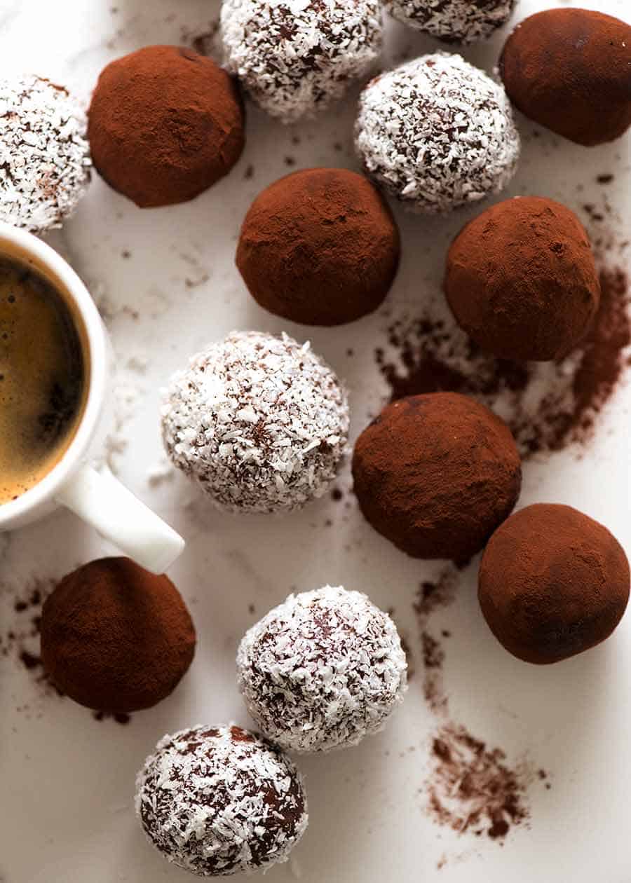 recipe of chocolate balls