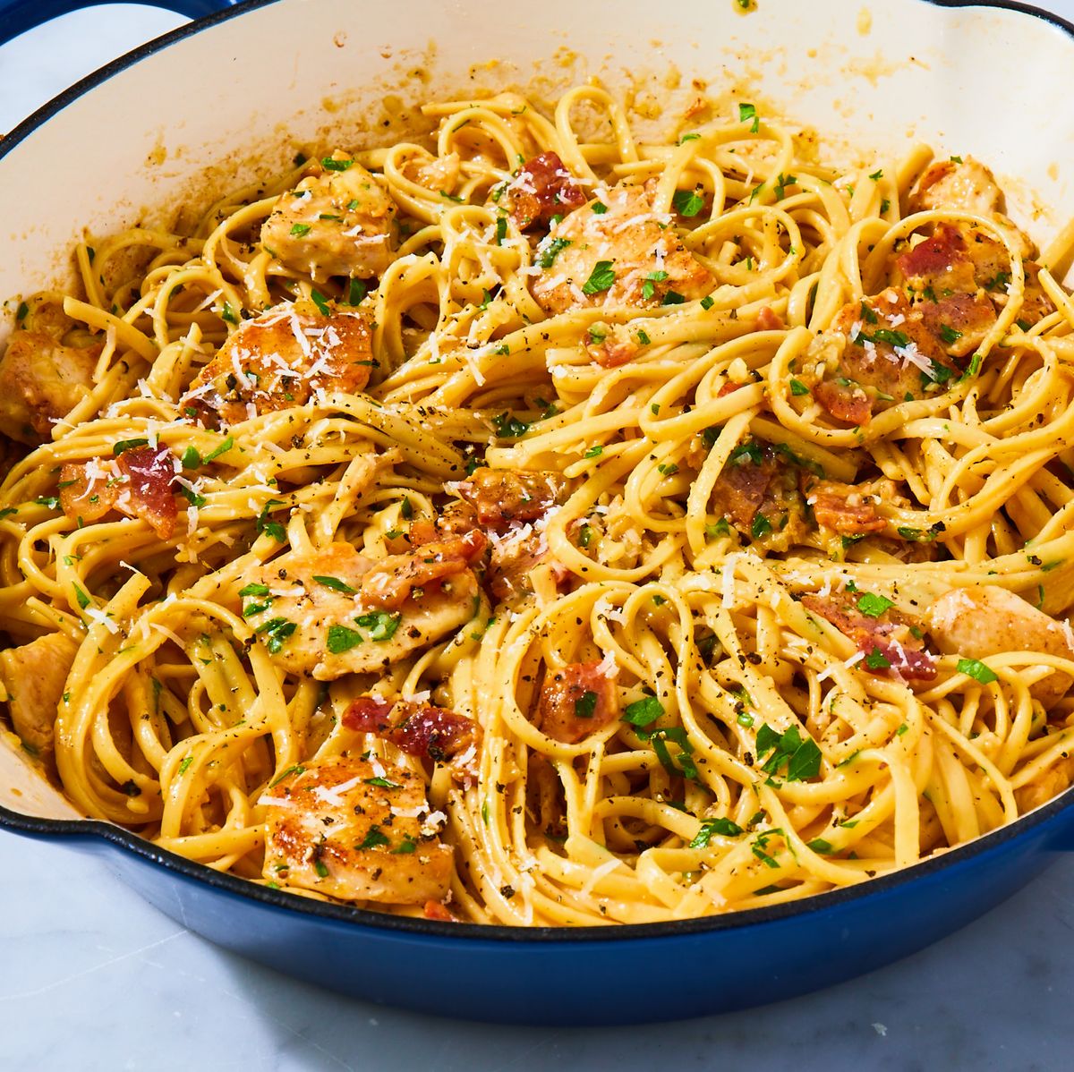 recipes for chicken carbonara