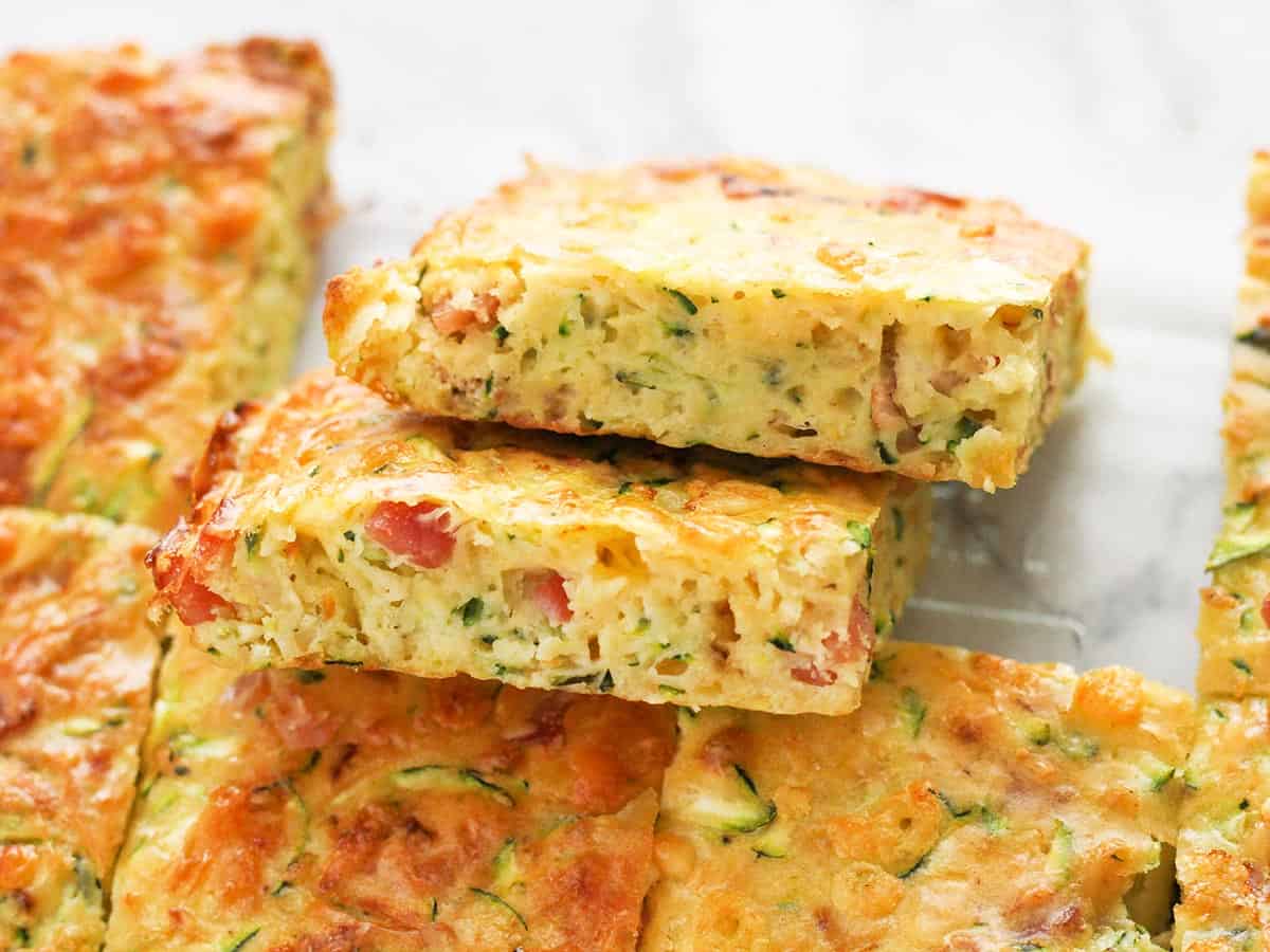 recipes for zucchini slice