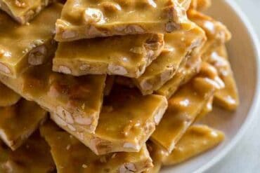 recipes with peanut brittle