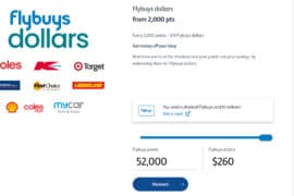 redeem flybuys points