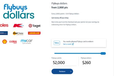 redeem flybuys points