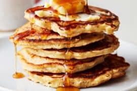 rolled oat pancakes