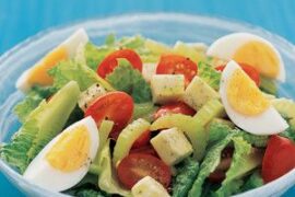 salad with eggs