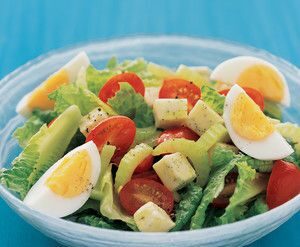 salad with eggs