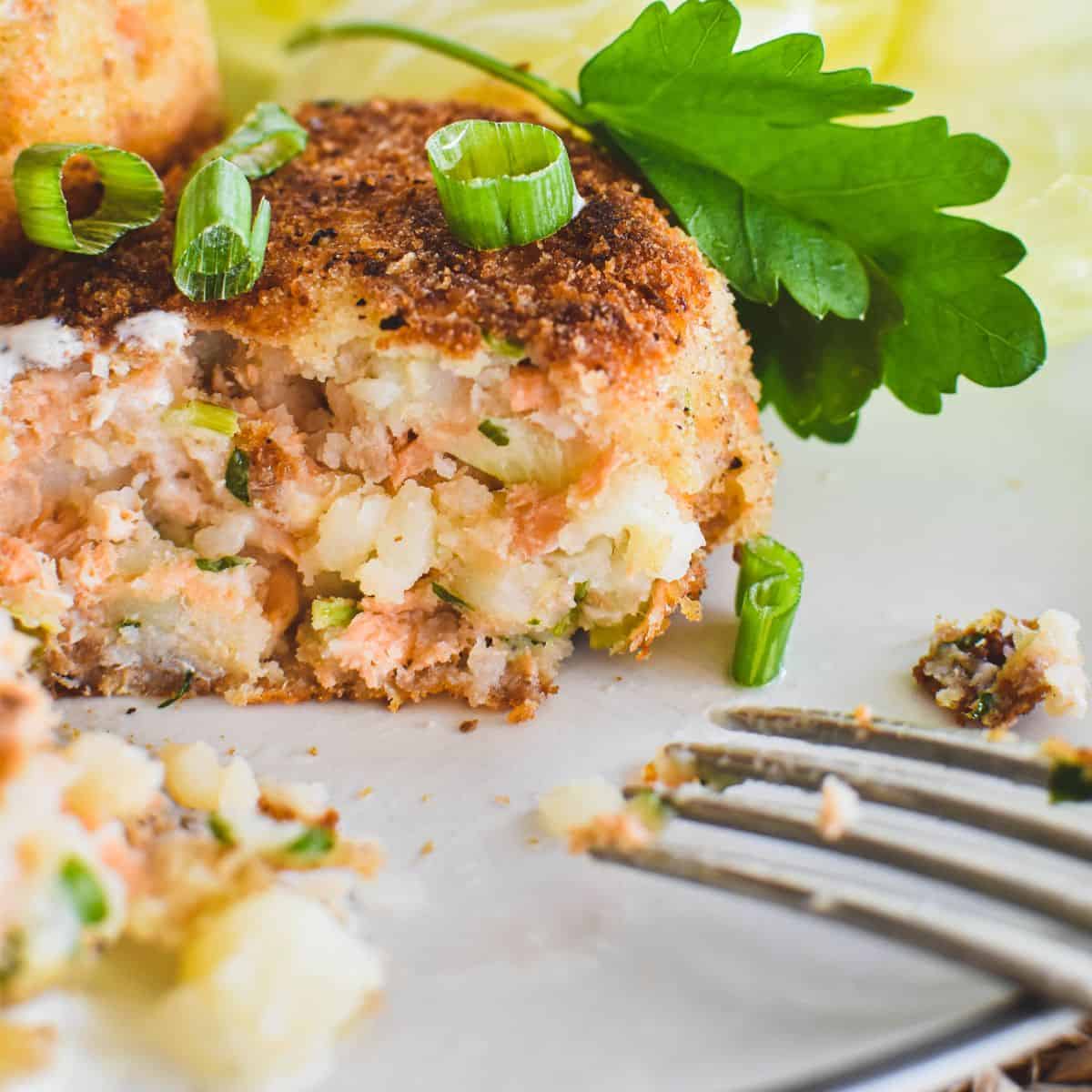 salmon rissoles