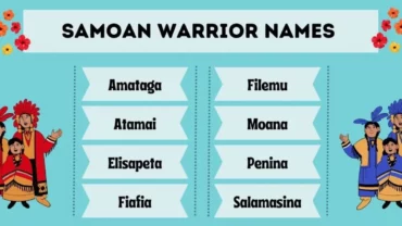 samoan names male