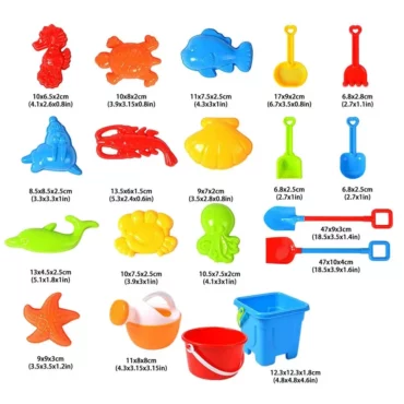 sandpit toys names