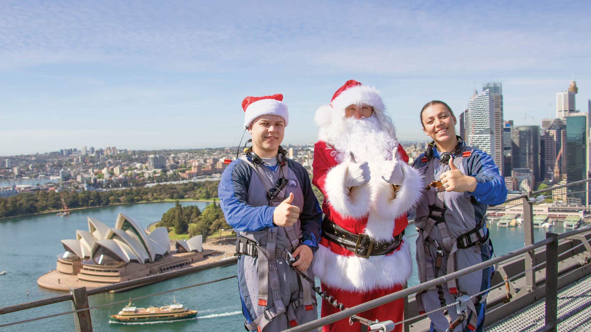 santa in sydney