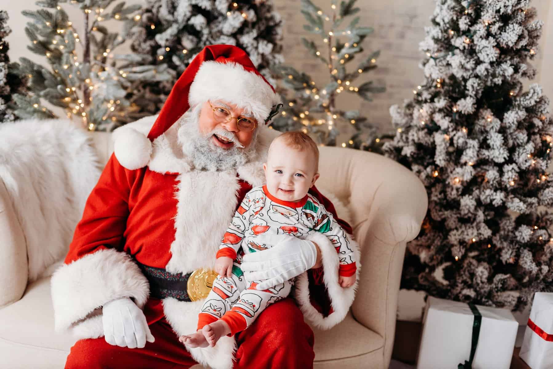 santa photoshoot