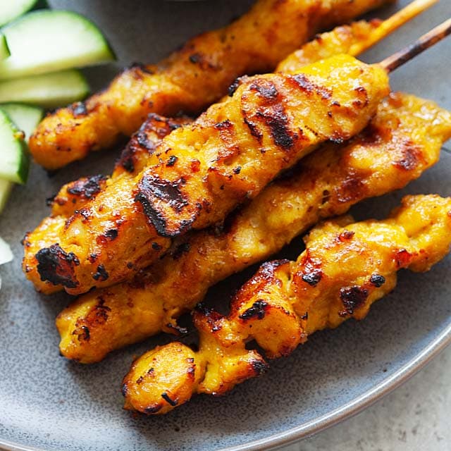 satay chicken recipes