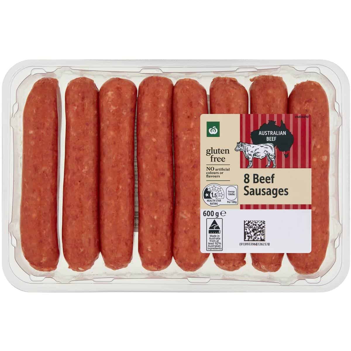 sausage woolworths