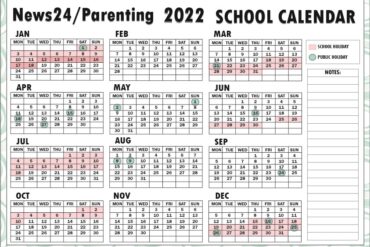 schools holidays 2022