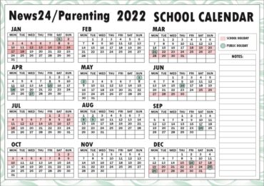 schools holidays 2022