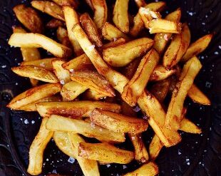 shallow fried chips