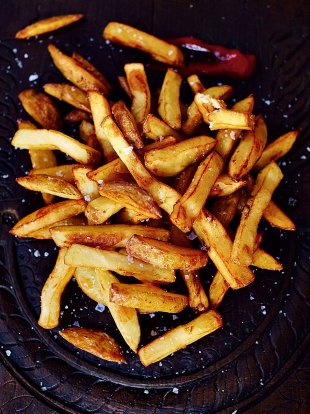 shallow fried chips