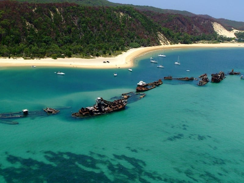 shipwreck tangalooma