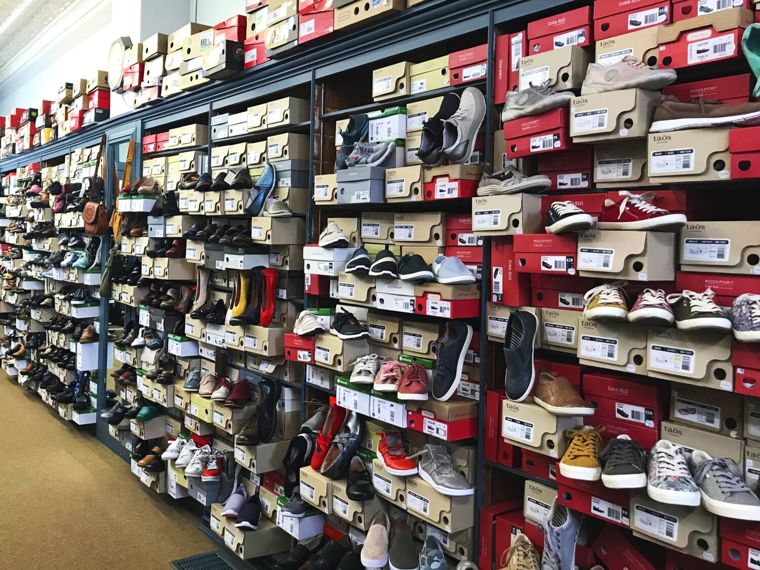 shoe stores