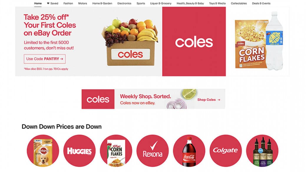 shop online at coles