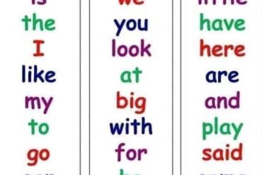 sight words