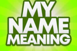 significance of my name