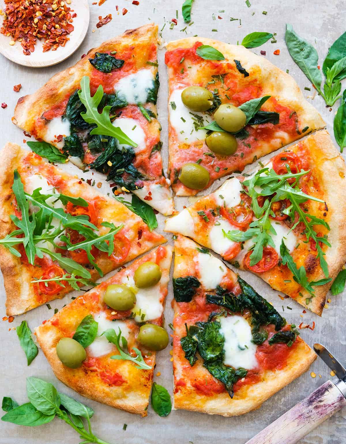 simple pizza toppings