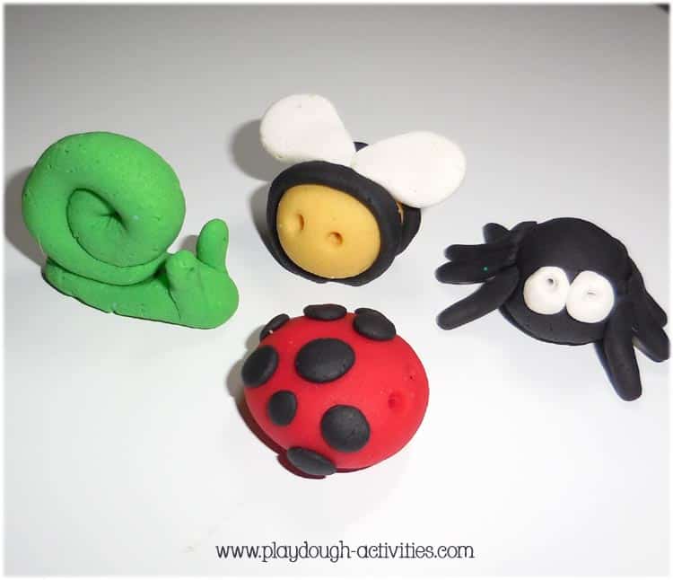 simple playdough creations