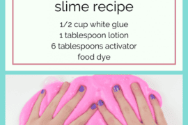 simple recipe for slime