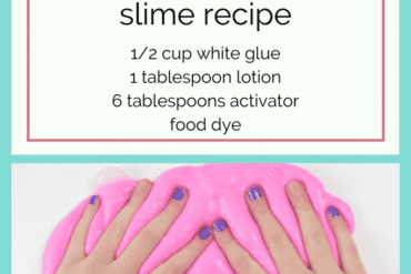 simple recipe for slime