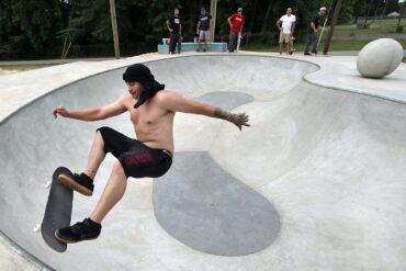 skateboard park