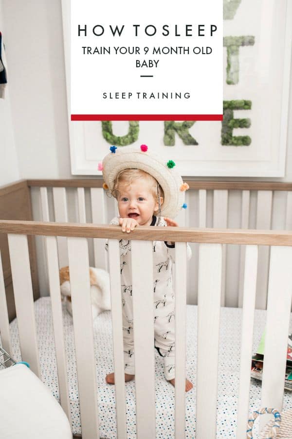 sleep train a 9 month old