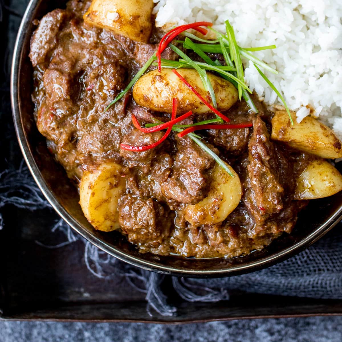 slow cook massaman curry