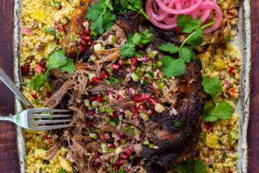 slow cooked leg of lamb moroccan