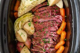 slow cooked silverside