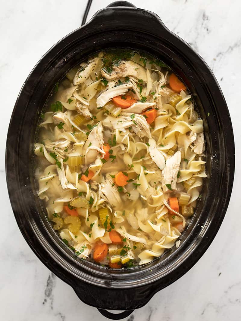 slow cooker chicken soup