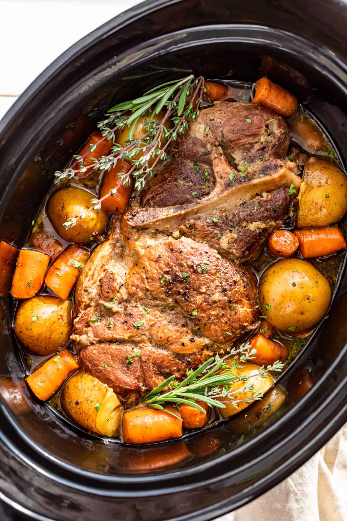 slow cooker pork shoulder