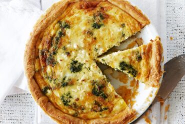 spinach and egg pie