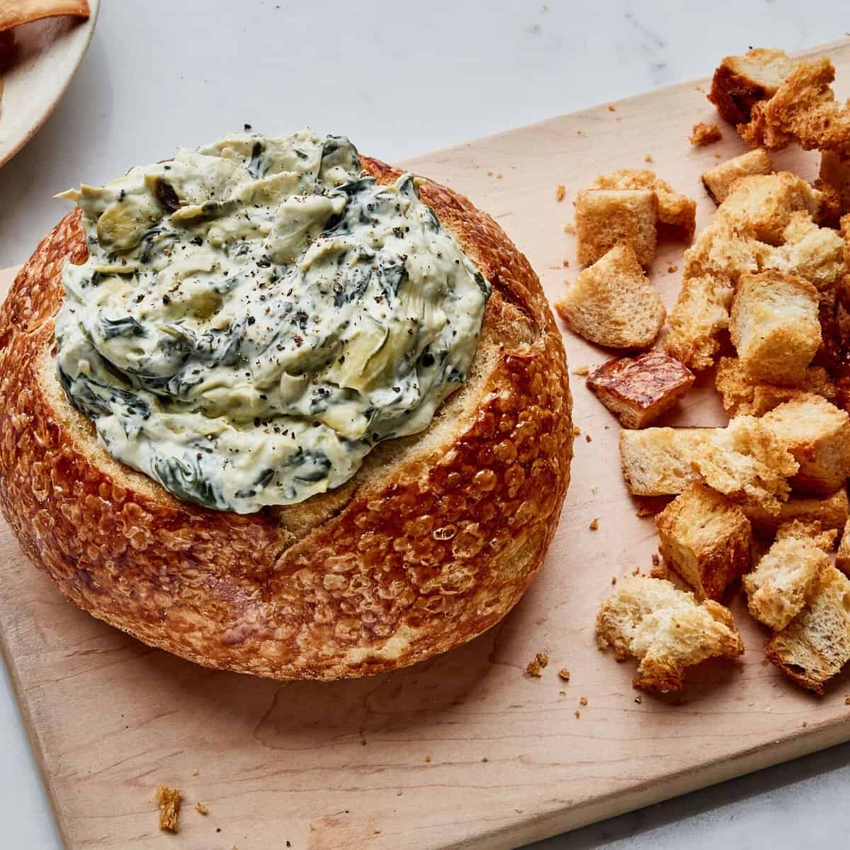 spinach cob loaf recipe