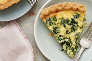 spinach egg pie