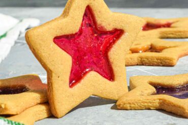 stained glass cookie