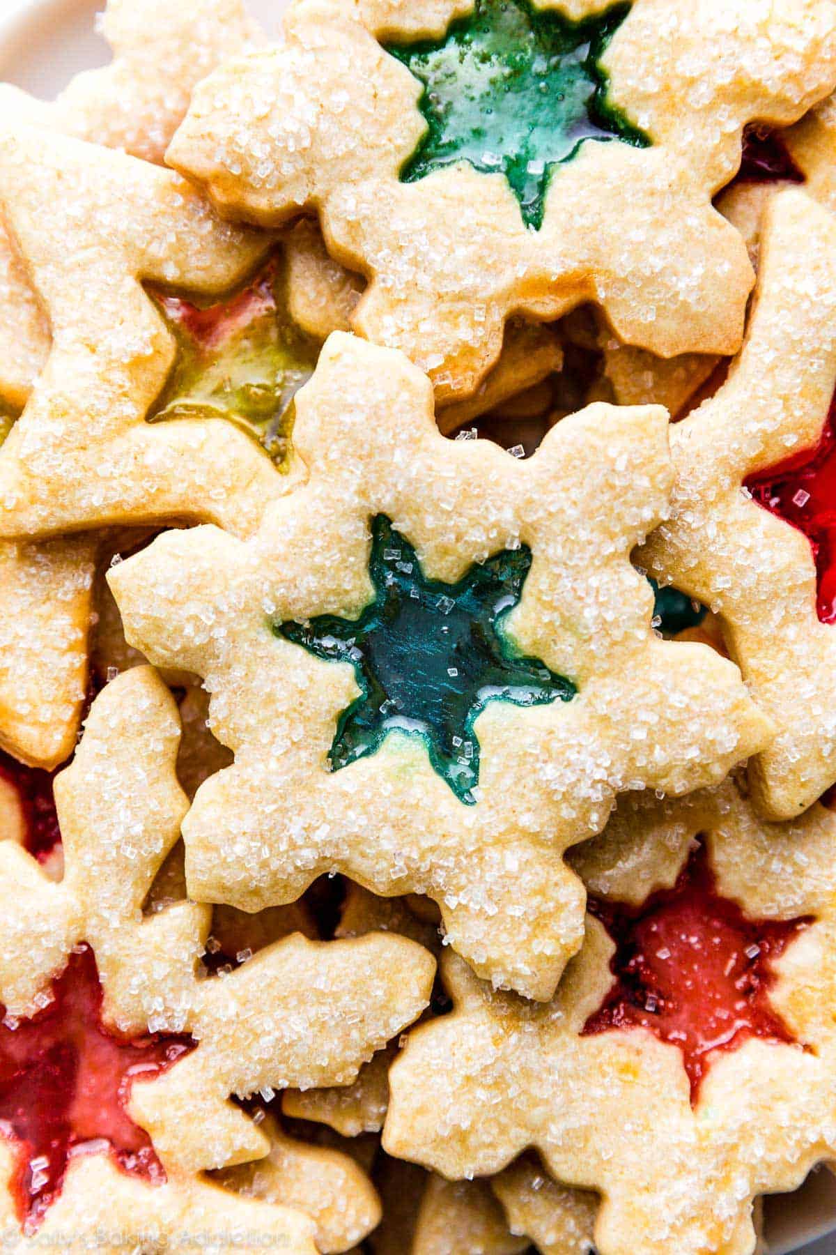 stained glass cookies