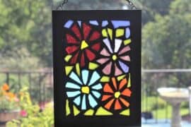 stained glass window craft