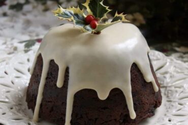 steam christmas pudding