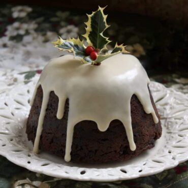 steam christmas pudding