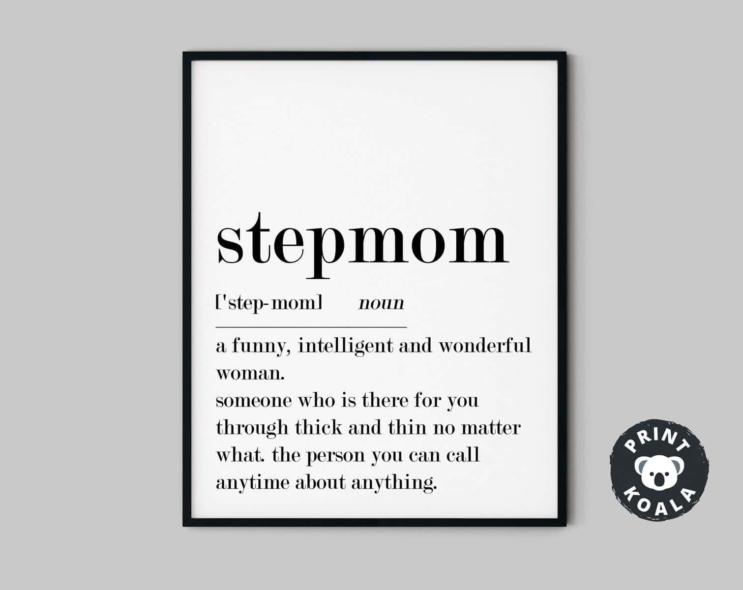 step mom meaning