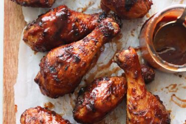 sticky chicken drumsticks