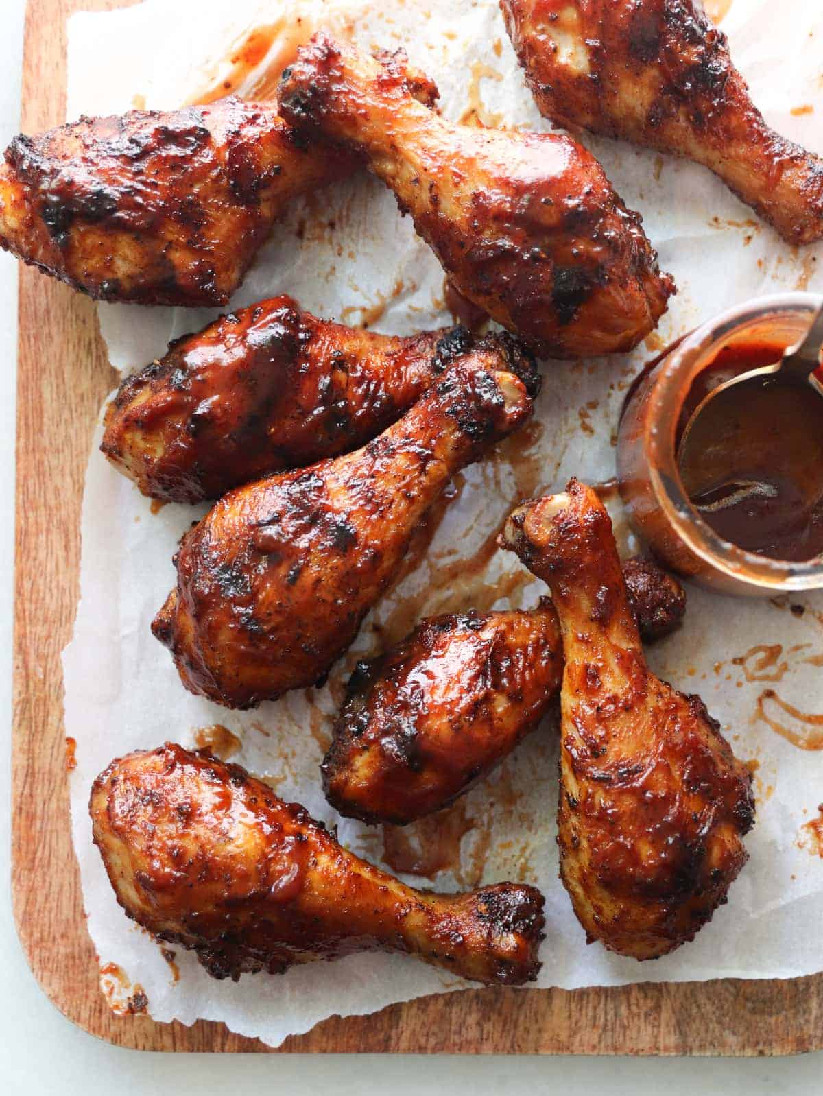 sticky chicken drumsticks