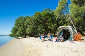 stradbroke island australia camping